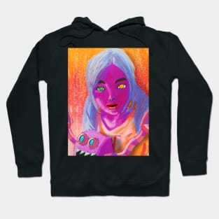 violet kesha painting Hoodie